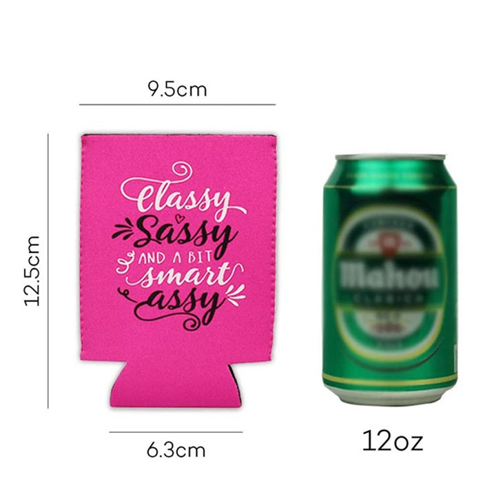 Customized Logo Neoprene Stubby Holder